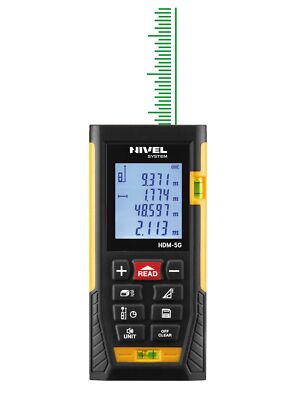 HDM-5G Nivel System Laser-Entfernungsmesser grün 50m ±2,0 mm IP54 Abstandsmesser