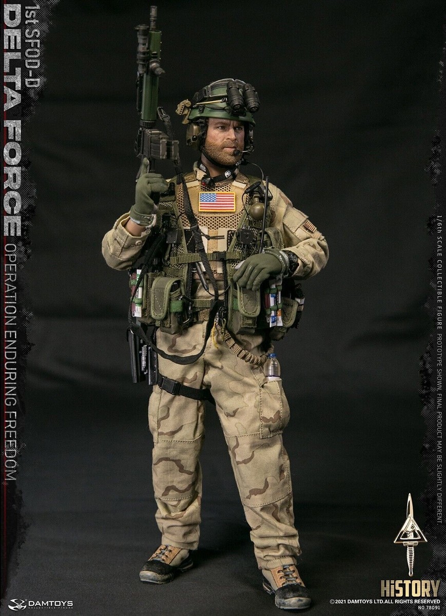 ミリタリー 1/6DELTA FORCE 1stSFOD-D DAMTOYS 78091 US DELTA FORCE 1st SFOD-D Operation Enduring