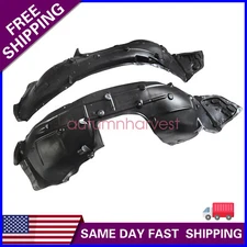 Front Driver & Passenger Side Fender Liner Set Fit Honda Civic 2016-2018 US