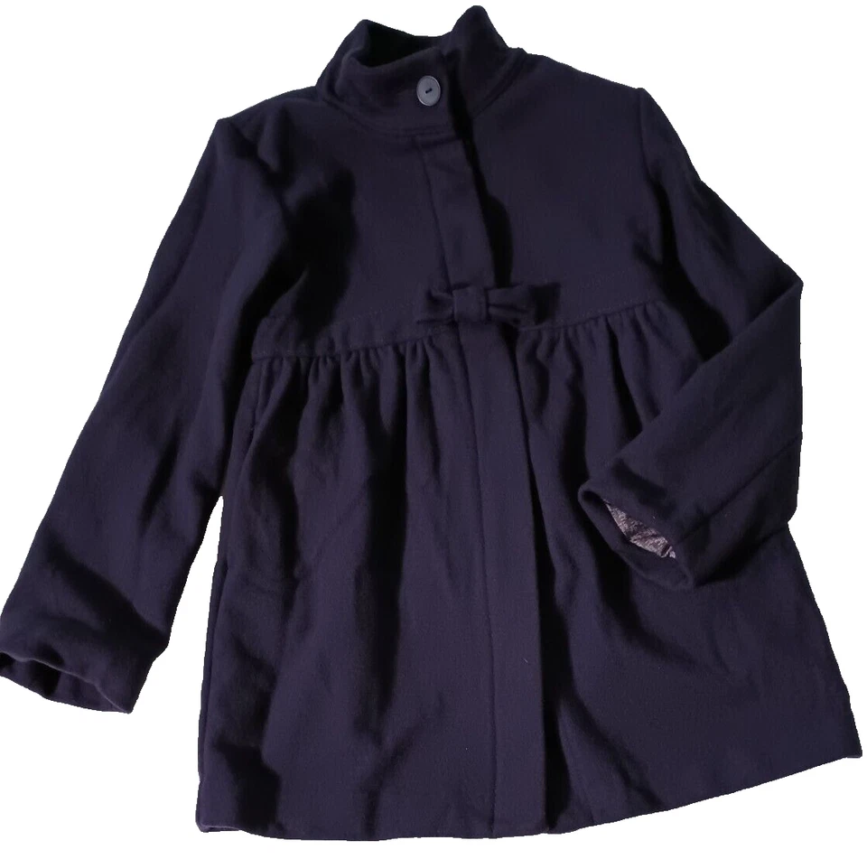 Stella McCartney для Gap Kids викторианский стиль девочка Core фиолетовый бушлат размер 10 - Изображение 2 из 4