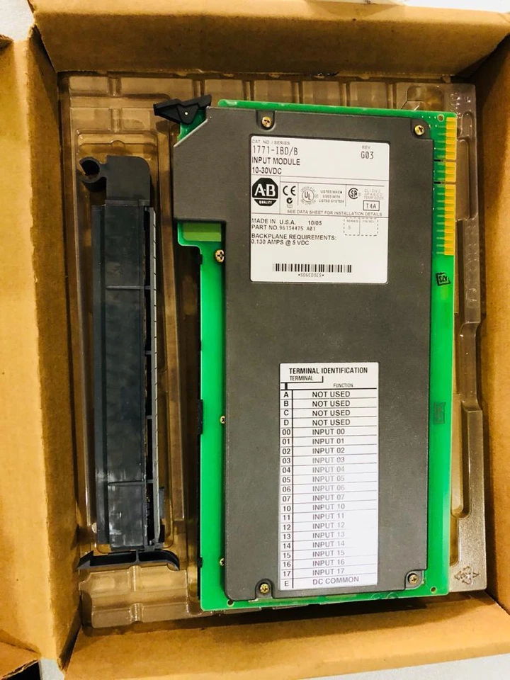 ALLEN-BRADLEY 1771-IBD /B PLC-5 DIGITAL DC INPUT MODULE 10-60V DC 16 OUTPUTS - Image 3 of 4