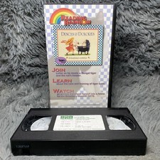 Reading Rainbow Duncan & Dolores VHS Tape LeVar Burton PBS Kids Educational