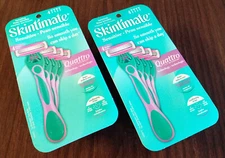 Skintimate Sensitive Quattro 4-blade Razor for Women, 4 Razors each, Lot of 2