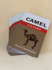 Vintage SEALED Camel Filters Promo Material Cigarettes Playing Cards
