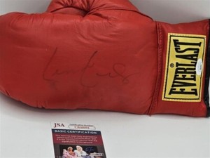 Gant De Boxe Signé Lennox Lewis - Autographe Des Années 1990 Avec COA