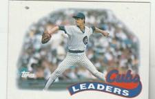 FREE SHIPPING-MINT-1989 Topps #549 Cubs Team LEADERS PLUS BONUS CARDS