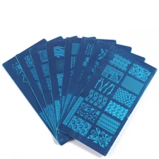 Nail Art Stamping Image Plates Stencil 6X12cm