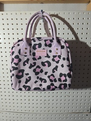 I've been love carry your favorite packs of joy pink leopard skin hand bag