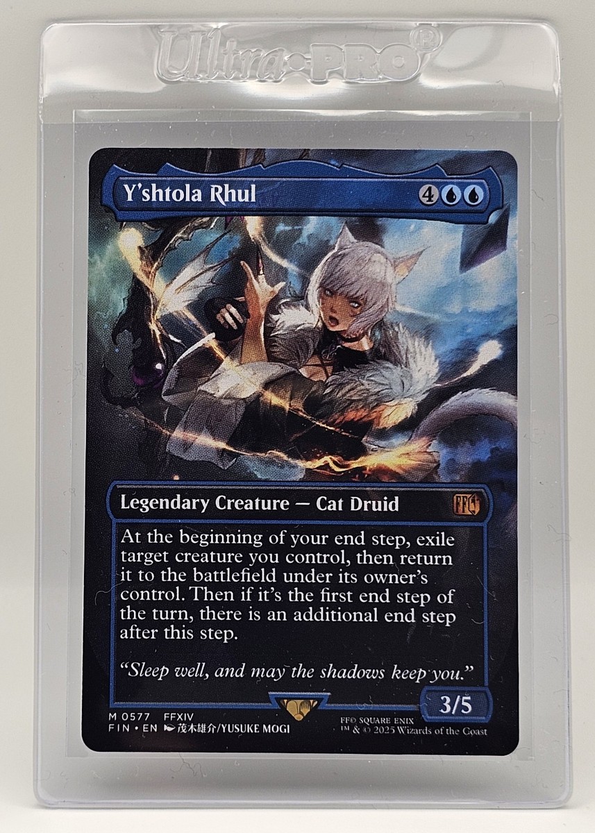 Y'shtola Rhul (Borderless) 0577 MTG FINAL FANTASY (FIN) M/NM