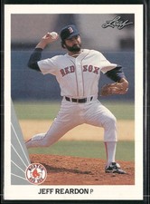 Jeff Reardon 1990 Leaf #276 Boston Red Sox