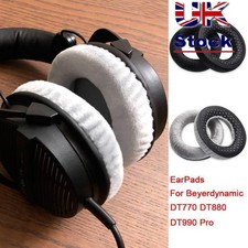 Replacement Ear Pads For Beyerdynamic Dt990 / Dt880 / Dt770 Pro Velvet Cover