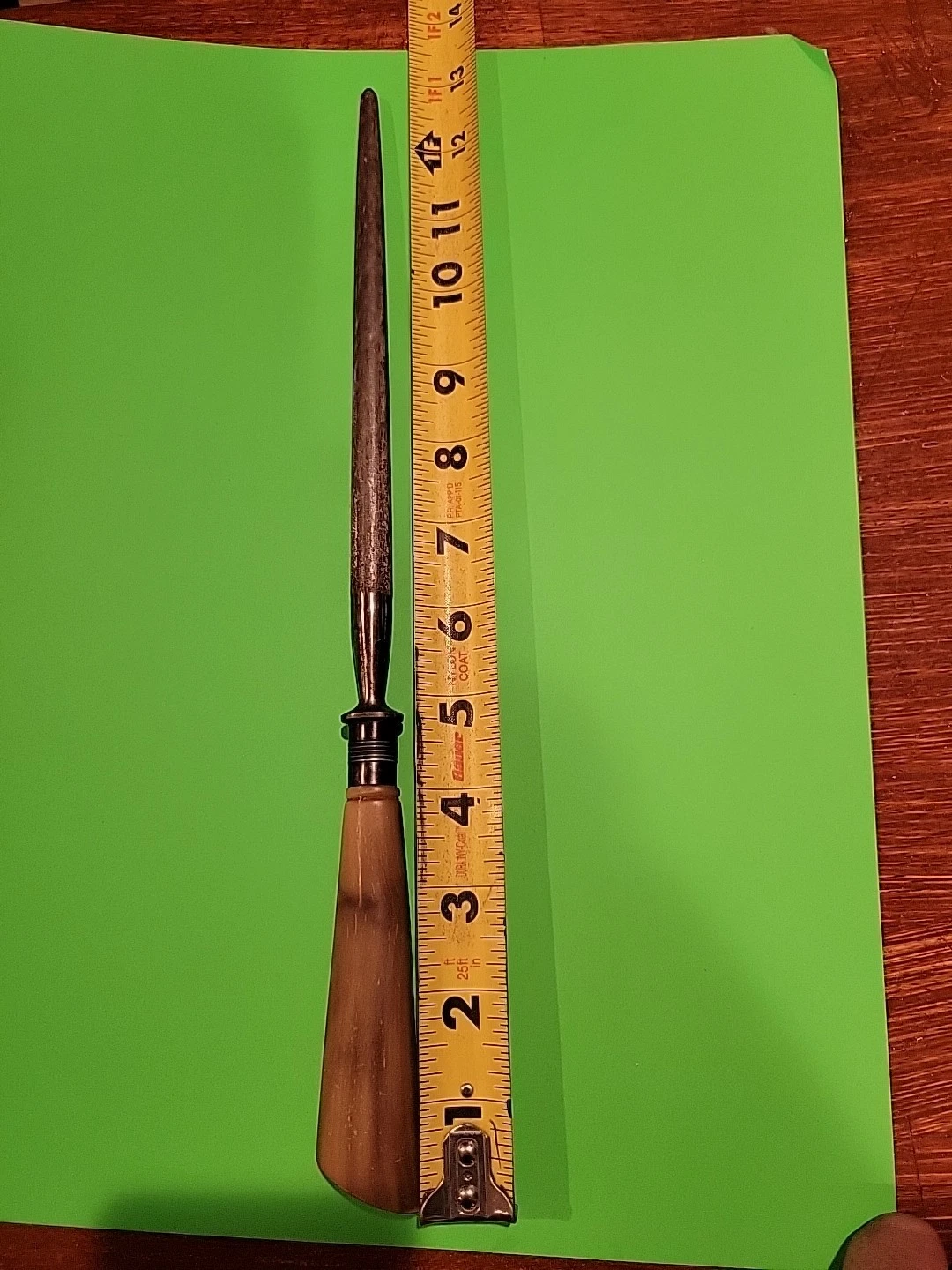 VTG LEE'S USA STAG HORN HANDLE STERLING BAND HONING ROD KNIFE SHARPENER 12.75"
Opens in a new window