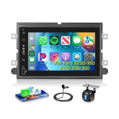 Podofo 2G 64G Radio for Ford F150 F250 F350 Fusion Edge Explorer Expedition C...