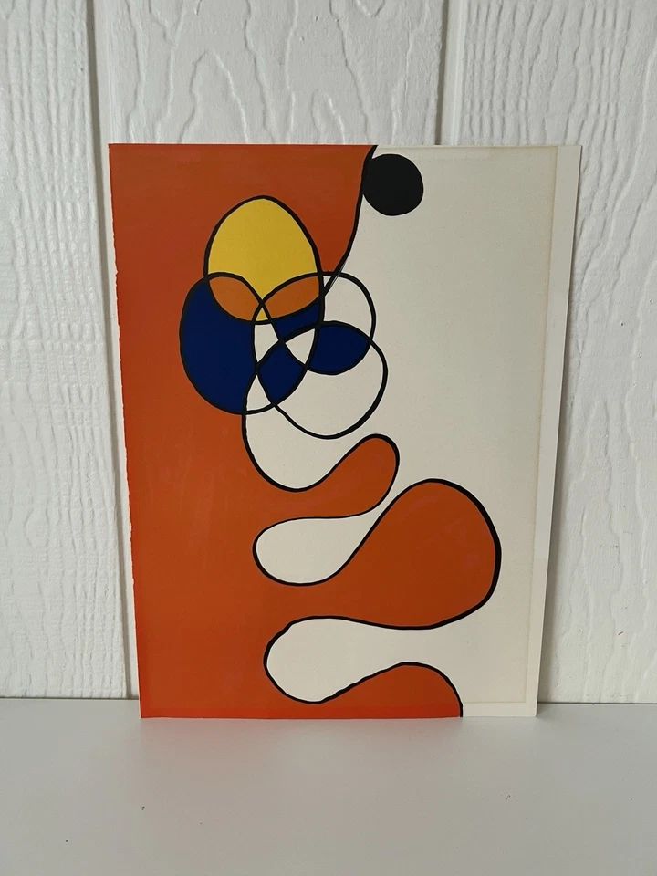 3 litografías vintage ALEXANDER CALDER CUBIERTA DERRIERE LE MIROIR Foto 4 de 4