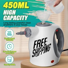 Handheld Steam Cleaner 500ml with 12 Accessories – Chemical-Free Deep Cleaning
