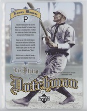 2005 Upper Deck Origins Nostalgic Tin Advertisement Sign Honus Wagner HOF 0f4