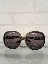 Rare Christian Dior Glossy 1 Vintage Italian Made Sunglasses Black