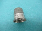 Grape Vine Antique Simons Bros Sterling Silver  Thimble Size 11