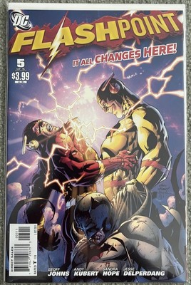 Flashpoint 5 DC Comics 2011 First Appearance Pandora Reverse Flash Johns