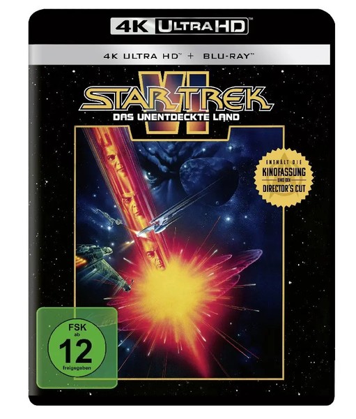 Star Trek Vi: Das Unentdeckte Land 4K, 1 Uhd-Blu-Ray + 1 Blu-Ray | Meyer | 2022-image