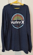 Boys Hurley Long Sleeve T-shirt- Large