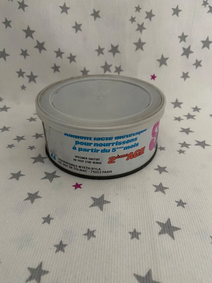 Ancienne boîte de lait SMA vintage 1990 échantillon (lait bébé nourrisson) - Photo 2/4