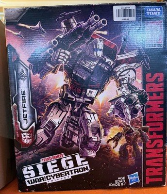 Transformers War for Cybertron Siege Series Commander Class Jetfire WFC-S 28