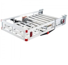 Vevor Aluminum Hitch Cargo Carrier With Ramp 500lbs Capacity 53 X 30 Foldable Vevor Aluminum Hitch Cargo Carrier With Ramp 500lbs Capacity 53 X 30 Foldable