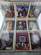 Cross Stitch and Country Crafts Magazine LOT 9 1987-89 VTG 2