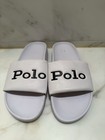 Womens Polo Cayson Slide Slides Size 8 US 39.5 EUR White Sandals Ralph Lauren — photo 1