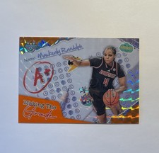 2024-25 Bowman University Best Mackenly Randolph Orange Geo Refractor RC /25