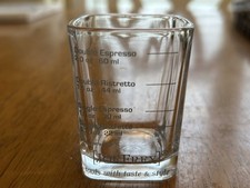 Barista Tool's Espresso Measuring Shot Glass 22/60 mm 0.75/2.0 oz Mixing Drinks
