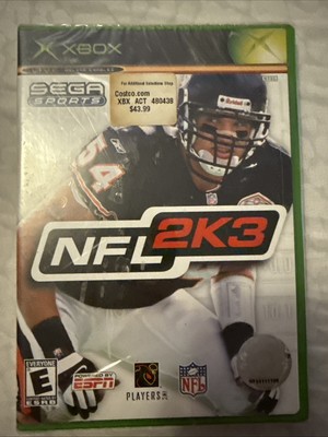 NFL 2K3 Football Xbox (Brand New Factory Sealed US Version) Xbox