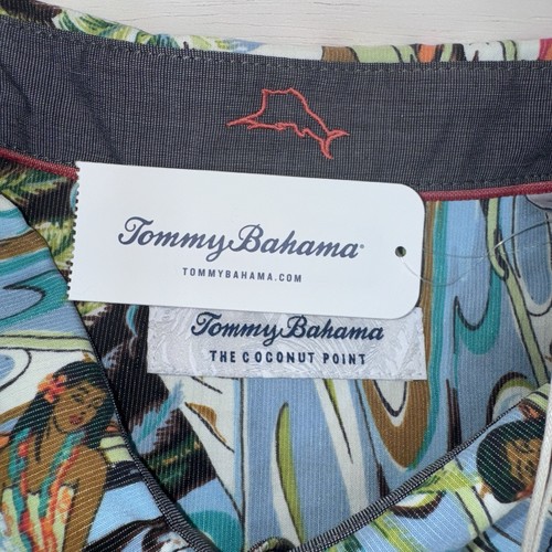 NWT Tommy Bahama Coconut Point Tropical Point Camp Shirt Hawaiian XL - Picture 3 of 21