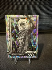 Max Verstappen 2025 Topps Chrome F1 #97 B&W Ray Wave Refractor