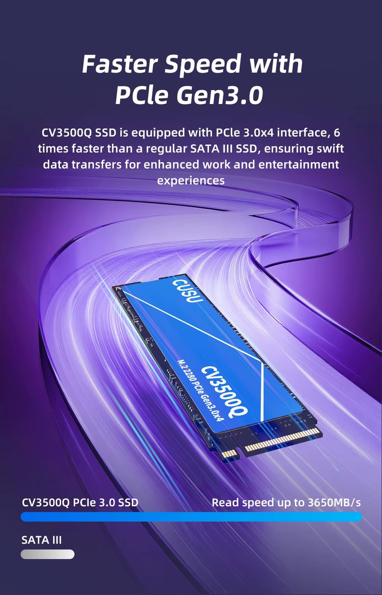 SSD 1TB CUSU CV3500Q M.2 NVMe SSD 【公式通販】