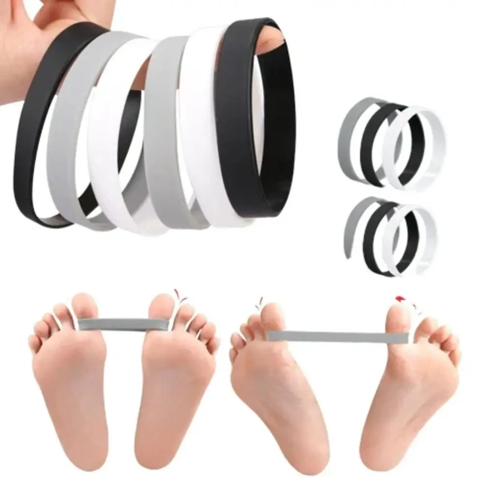 Bande Élastique Correction Pouce Pied Orthopédique Maintien séparateur orteils - Photo 1/4