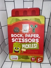 Rock Paper Scissors Pickles Game Chuckle & Roar Kids Complete 