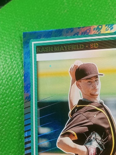 2025 Panini Donruss Kash Mayfield SP Rated Prospect Holo ROCKETS #183 Padres⚾ - Picture 3 of 9