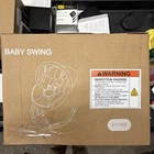 Electric Baby Swings for Infants to Toddler Baby Swing with 5-Speed 5-Point C...