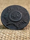 Excellent Crisp Strike Confederate North Carolina Starburst Civil War Button