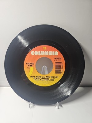 Mike Reno And Ann Wilson 7'' 45rpm Almost Paradise / Loverboy Strike Zone...
