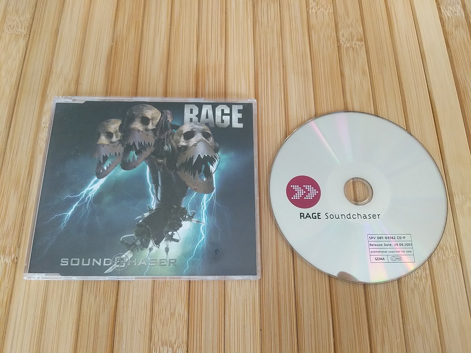 Rage - Soundchaser CD 2003 In Very Good Condition