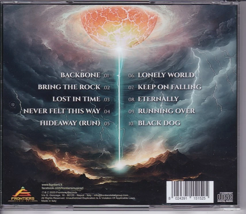 Ronnie Romero - Backbone (2025) CD - Bild 2 von 4