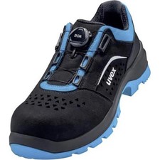 uvex 9558244 9558 Safety Shoes S1P Shoe Size EU : 44 Black-Bl