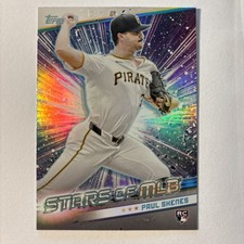 Paul Skenes- 2024 Topps🔥ROOKIE CARD🔥Stars of MLB Insert🔥#SMLB-64 Pirates