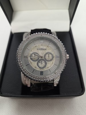 Ice & Ice Volcano Diamond Men's Watch 51.5mm W/NEW BATTERY!