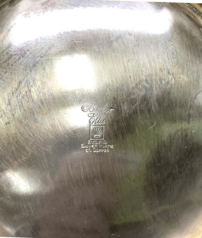 Barker Ellis Co. Vintage Silver Plate 1931 5-Pc Hand-Chased