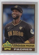 2025 Topps Heritage Chrome Refractor Jurickson Profar #370 16o7