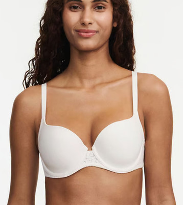 Chantelle 40B Norah Comfort Smooth Sweetheart T-Shirt Bra NWOT 13FN0 Talc Ivory